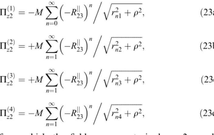 Table 4. Layer-2 primary fields of the VED E q  E 0 3 q z ÿ h = D 5 E z  E 0  3  z ÿ h  2 ÿ D 2 = D 5 B u  B 0 q= D 3 E x  xE q =q : E y  yE q =q B x  ÿ yB u =q : B y  xB u =q : B z  0 E 0  10 6 Id `= 4 pr 2   giving E in l V = m  B 0  