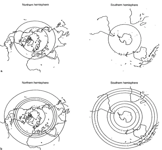 Fig. 6. As Fig. 5 but with no planetary wave forcing at the lower boundary