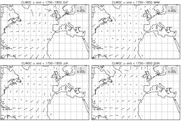 Fig. 3. Initial set of 8 ◦ × 8 ◦ squares over the North Atlantic included in the study
