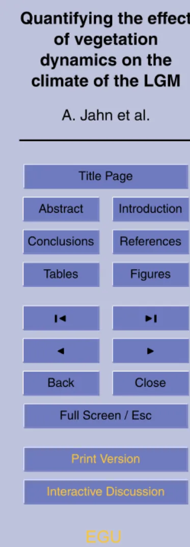 Table 1. Setup for all simulations. “PD” stands for present-day ice sheet forcing, “LGM” for LGM ice sheet forcing according to Peltier (1994)