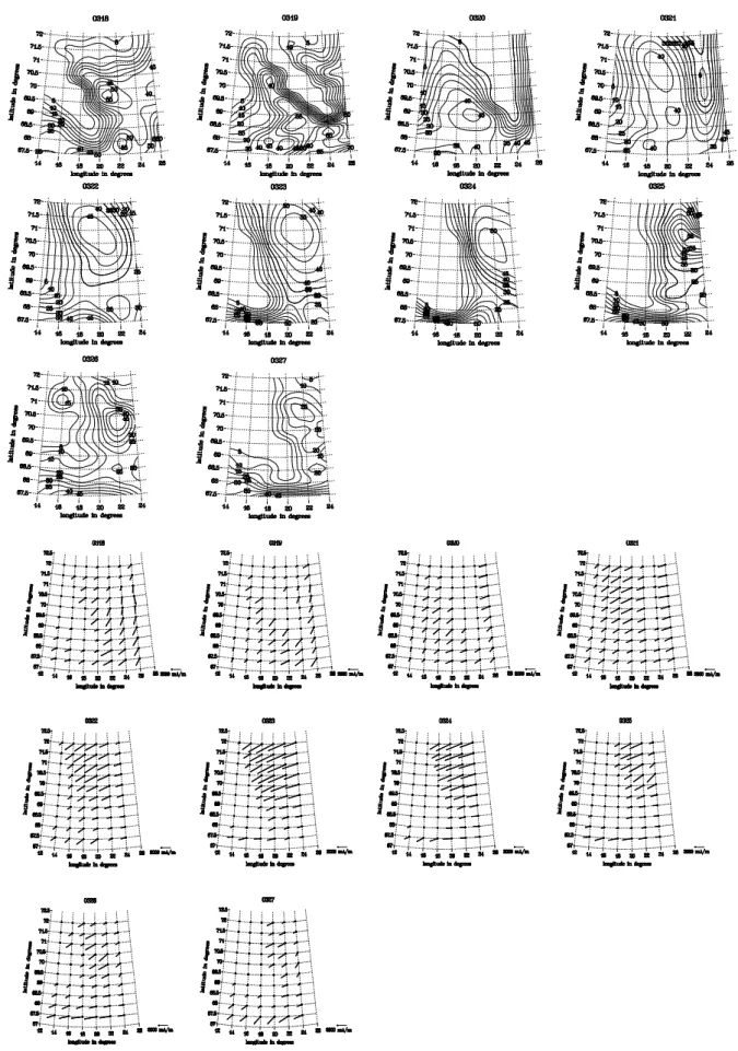 Fig. 6. Analysis results of the method of characteristics (panels a–c) and the AMIE method (panel d)