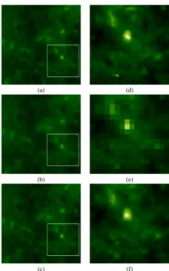 Fig. 13 Fourier spectra averaged over all directions for: an original quiet Sun image; at artificially degraded (1/4) resolution; ×4  super-resolved image obtained from the degraded image