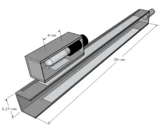 Fig. 2. Cross-section of the calibrator based on the water-vapor UV- UV-photolysis technique.