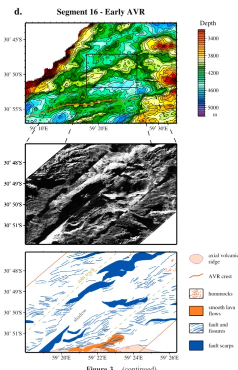 Figure 4 shows that the length of these axial ridges tends to increase with increasing height of the ridges suggesting that they may lengthen and grow as they become more mature