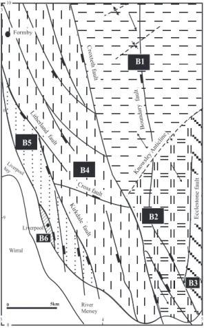 Fig. 7. The suggested division of hydrogeological sub-basins based on water table height and water geochemical data.