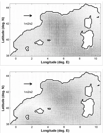 Fig. 3 Spatial distribution of Wind Stress from ECMWF 1979-1993 reanalysis data: February