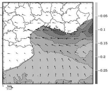 Table 4. Bias and RMS Errors From the Reference Experiment for the Simulation evo00 for the He´rault Case Computed Over the 2.4-km Domain Simulation evo00 After 12 Hours After 18 Hours After 24 Hours Accumulated precipitation, mm Bias 0.051 0.026 0.044 RMS