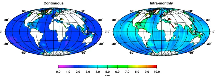 Figure 6. Locations of the 14 ocean‐bottom pressure gauges examined in this study.