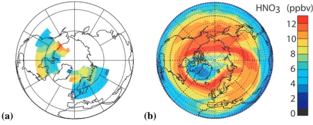 Fig. 7. Probability density plot for all ER-2 NO y observations at temperatures above T NAT during the SOLVE/THESEO-2000 campaign