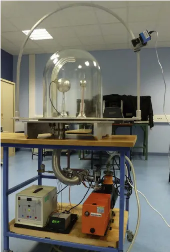 Fig. 5. View of the Planeterrella III. The camera is now hooked on an inverted-U support
