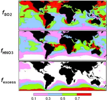 Figure 5. Bulk nssSO 4 2 D 17 O plotted as a function of latitude for the (top) 1997 pre-INDOEX and (bottom) 1998 INDOEX cruises