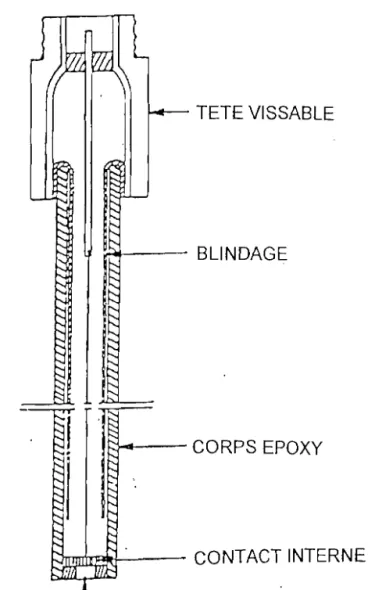 Figure 20 : Electrode spécifique  c(  monobloc» [35J. 