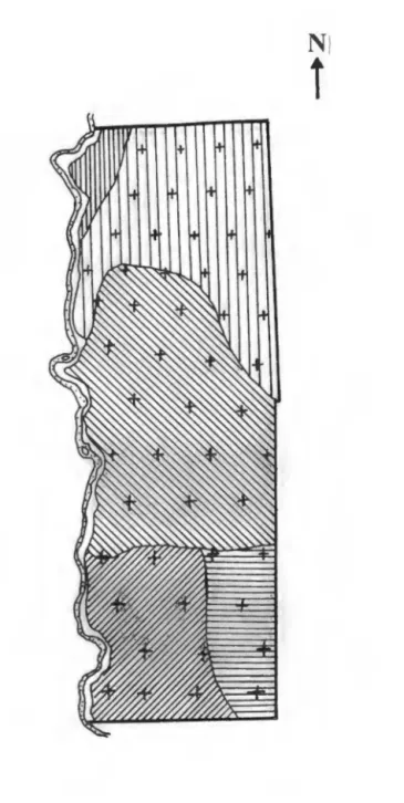 Fig. 13. Sols de la Forêt Classée du Haut-Sassandra (source PERRAUD &amp; DE LA SOUCHÈRE,  1970)  Echelle : 11500.000&#34; 