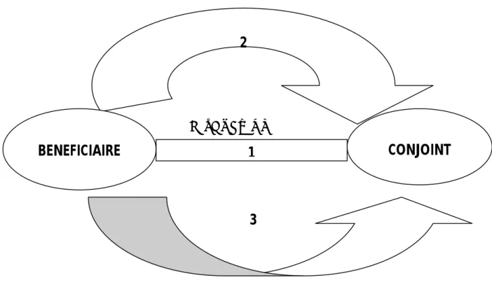 FIGURE 3 : Stratégies de communication inter conjoints dans la gestion du microcrédit  Source : AZALOU TINGBE E