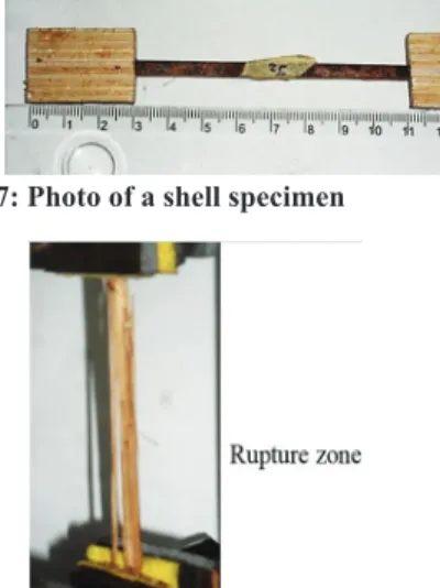 Table 1 lists the densities and water content of the  specimens during the tests.