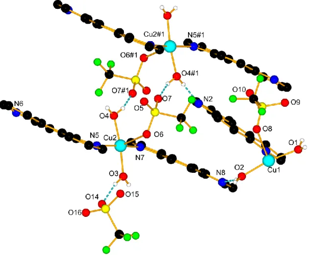 Fig.  S1.  Molecular  structure  of  2.  Some  hydrogen  atoms  and  partitioning  of  counter-ions  are  omitted  for  clarity