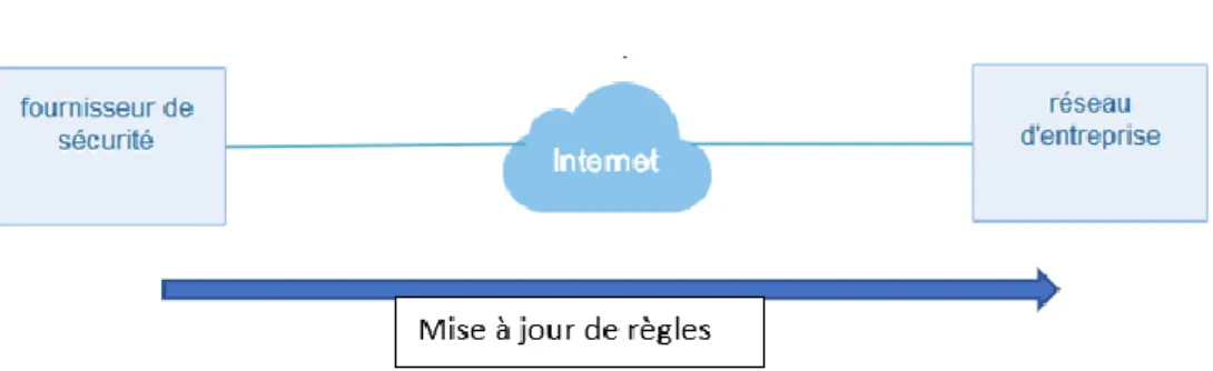 Figure 9 : Schéma de la mise en place de Snort 