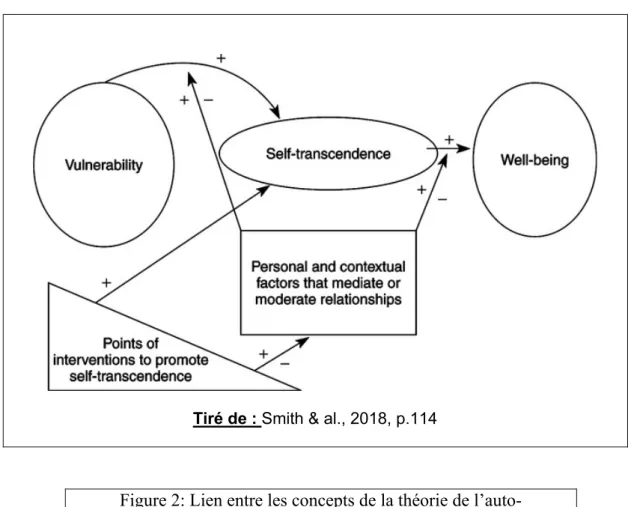 Figure 2: Lien entre les concepts de la théorie de l’auto- l’auto-transcendance 