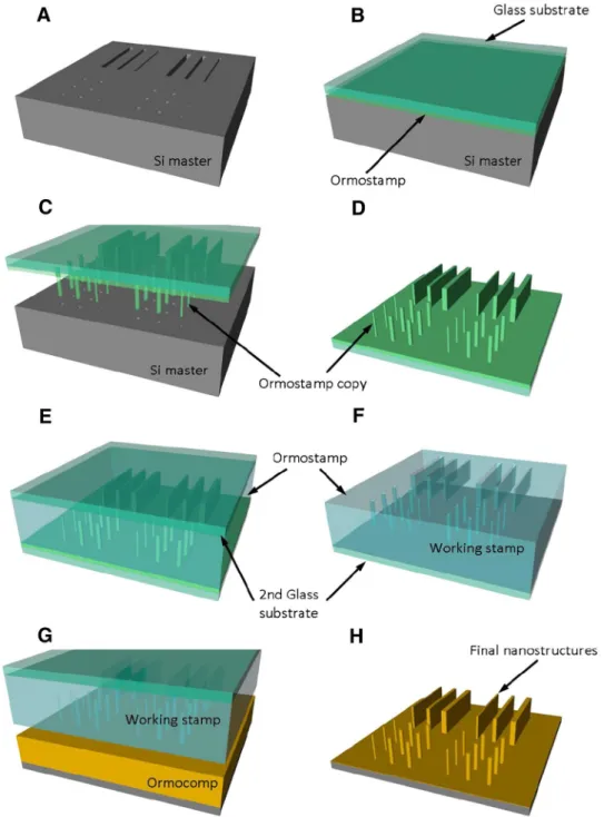 Fig. 2   Fabrication steps:  