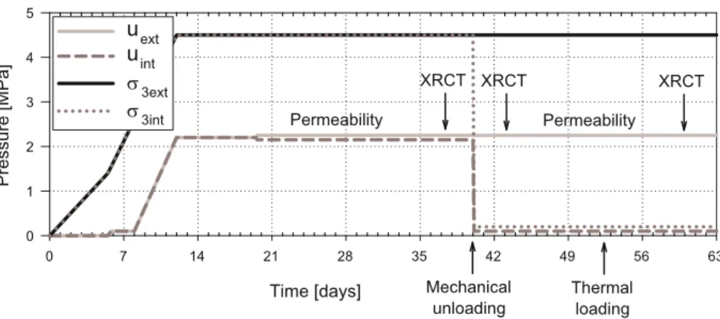 Figure 1 schematically presents the successive stages of an experiment: