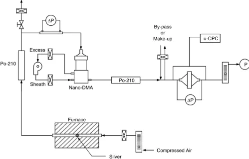 Fig. 4 Experimental setup for test using monodisperse silver nanoparticles (adapted from Kim et al