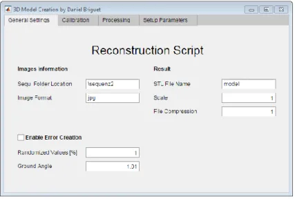 Figure 17: GUI general settings tab 