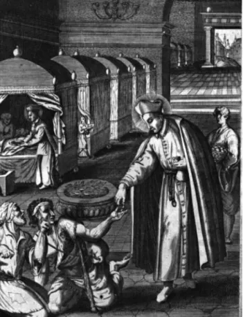 Fig. 10 – Giovanni Battista Castaldo Pescara, Vita Beati Caietani  Thienaei Ordinis Clericorum Regularium Fundatoris, Verona  1619, incisione a p