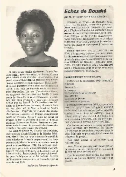 Figure 7 C'est moi sur cette page 11 de ce numéro ci-haut  donnant mon témoignage lorsque j'allais en Côte-d'Ivoire 