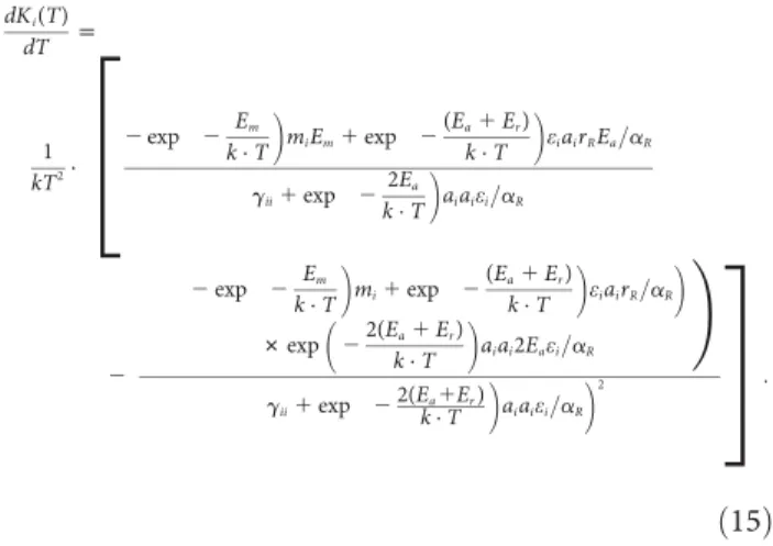 Figure 1: Theoretical effects of temperature on the attack rates, stan- stan-dardized effective interactions, and the biodiversity – ecosystem  func-tioning (BEF) relationship