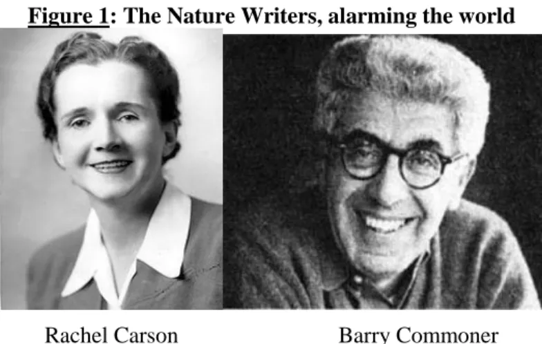 Figure 1: The Nature Writers, alarming the world 