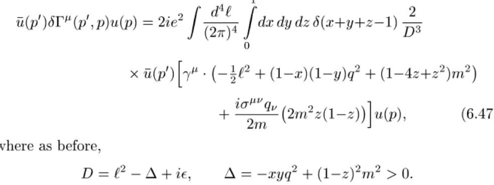 Figure 6.1. The contour of the ` 0 integration can be rotated as shown.