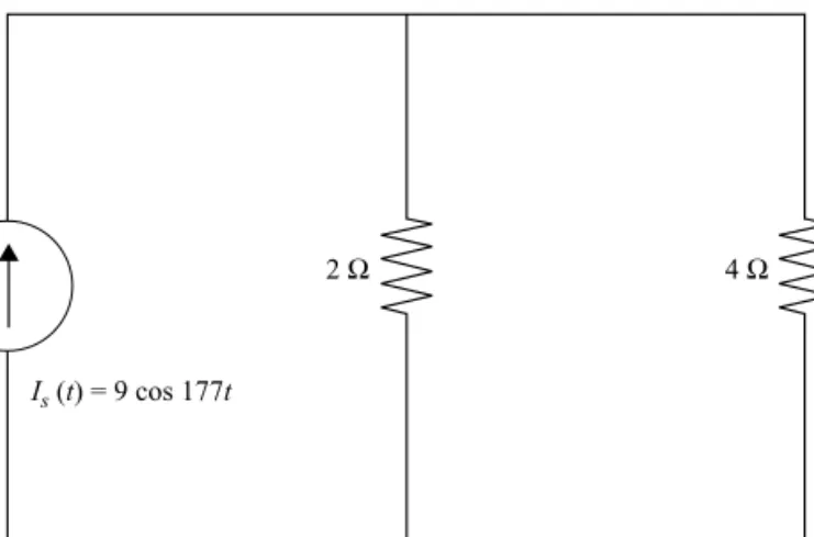Fig. 2-13 The circuit used in Example 2-10.
