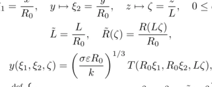 Figure 1.8. Volume Ω 1 and its generating surface A.