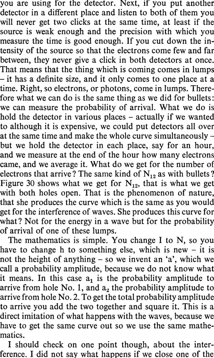 Figure  30  shows  what  we  get  for  N 12,  that  is  what  we  get  with  both  holes  open
