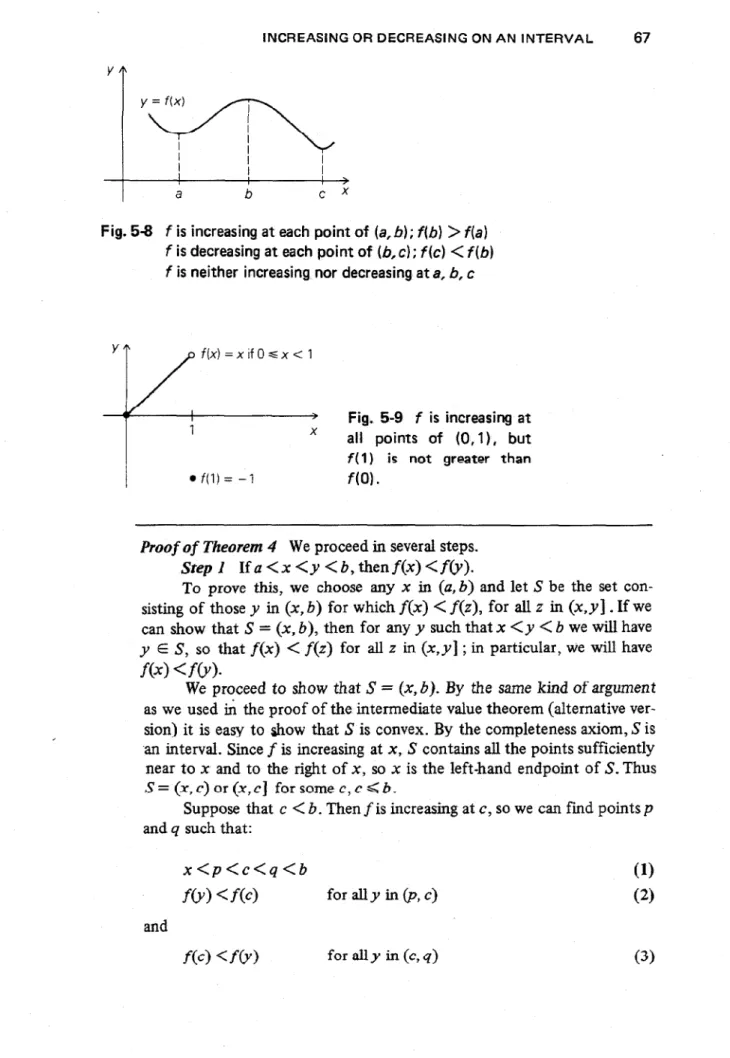 Fig. 5-9 f is increasing at all points of (0.1), but