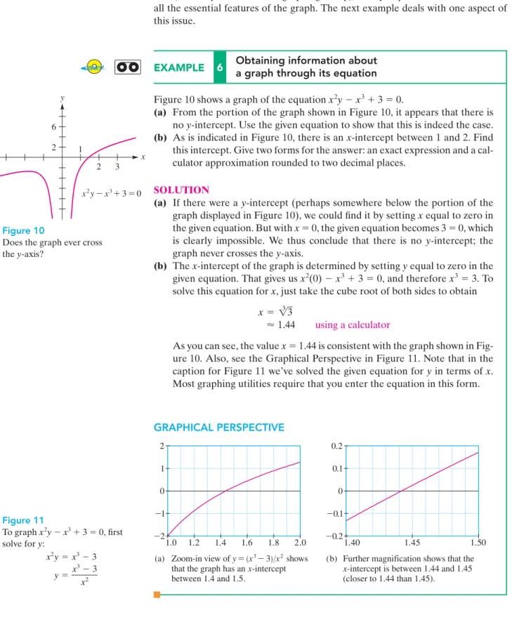 Figure 10 shows a graph of the equation x 2 y  x 3  3  0.