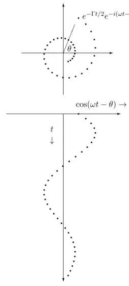 Figure 2.2: A damped complex exponential.
