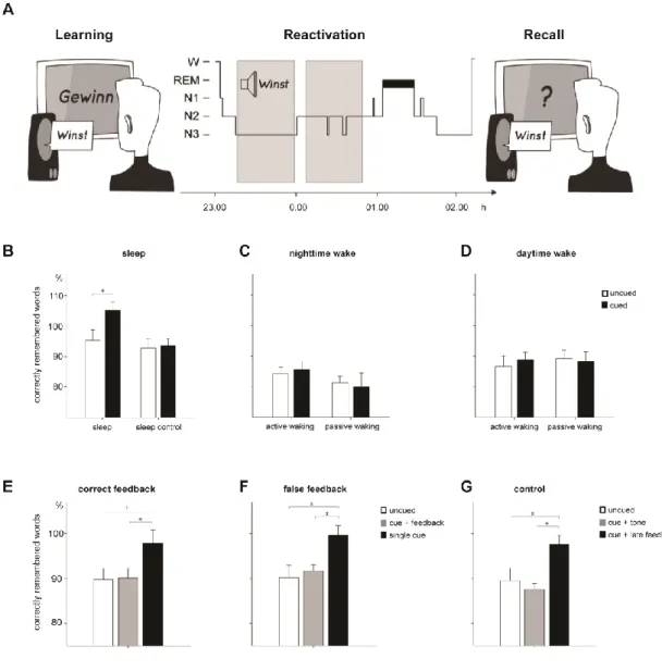 Figure 2: Effects of cueing on theta activity during later recognition testing during  wakefulness