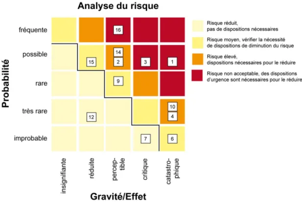 Figure 5 : Analyse du risque 