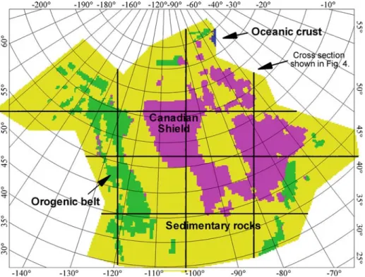 Fig. 1 Limits and hydrogeologic units of the numerical model. The geographic limits of the model are 172 