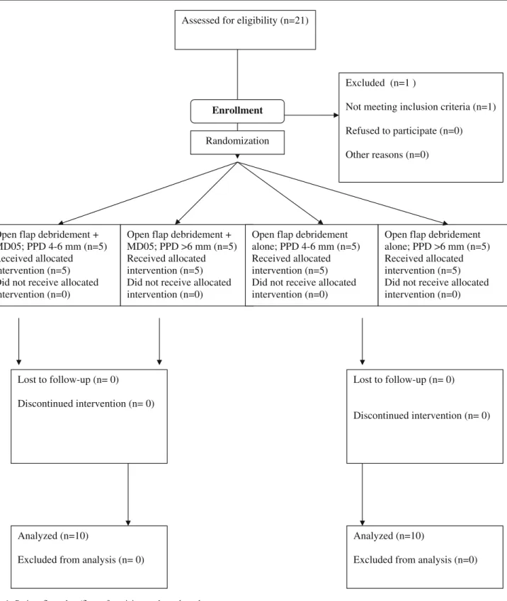 Fig. 1 Patient flow chart/flow of participants through each stage