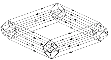 Fig. 2. Three-dimensional flippable subcube.