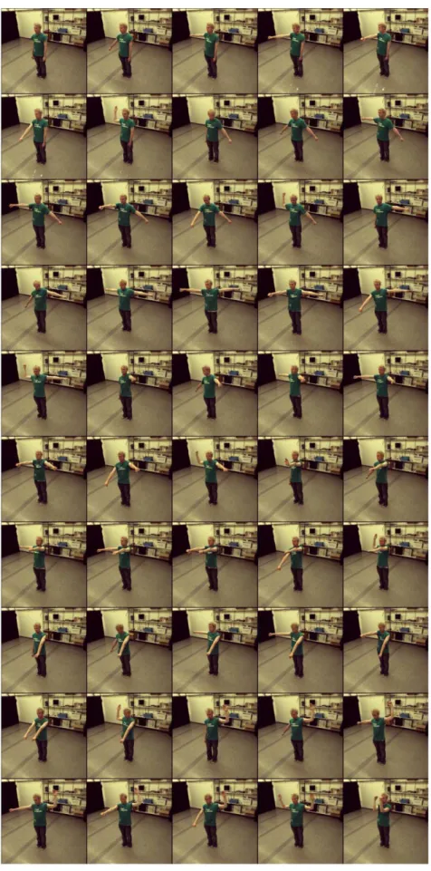 Fig. 15 The 50 pose classes used in this article, differing by arm directions