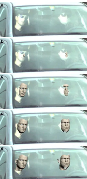 Fig. 1 Comparison of the driver and front-seat passenger of the Skoda Fabia with the corresponding suspects