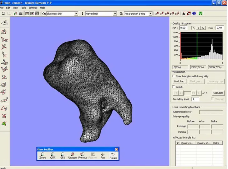 Fig. 4 Magics representation after smoothing of the data set shown in Fig. 3