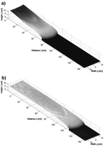 Figure 21a represents the grabbed image of the flow taken at time t 1 = 1 s. The wrapped phase was obtained by a local wave retrieval algorithm