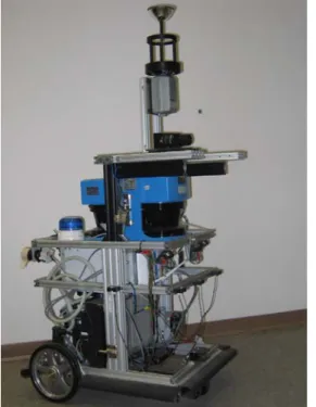 Fig. 7 The Biba robot used to perform the OrthoSLAM algorithm