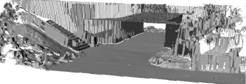 Fig. 1 Multi level surface map: this technique handles well large data sets and vertical structures.