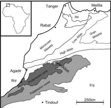 Figure 2  shows  the  results  for  the  three  study  areas.  De- De-picted are the Illite cristallinities of the air dried samples using  the  classical  zone  limits