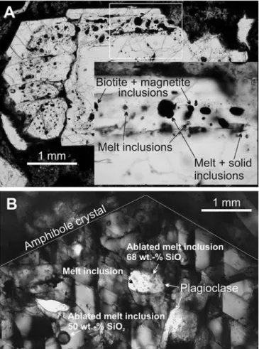 Fig. 1. A brief description of each sample is given in Table 1.